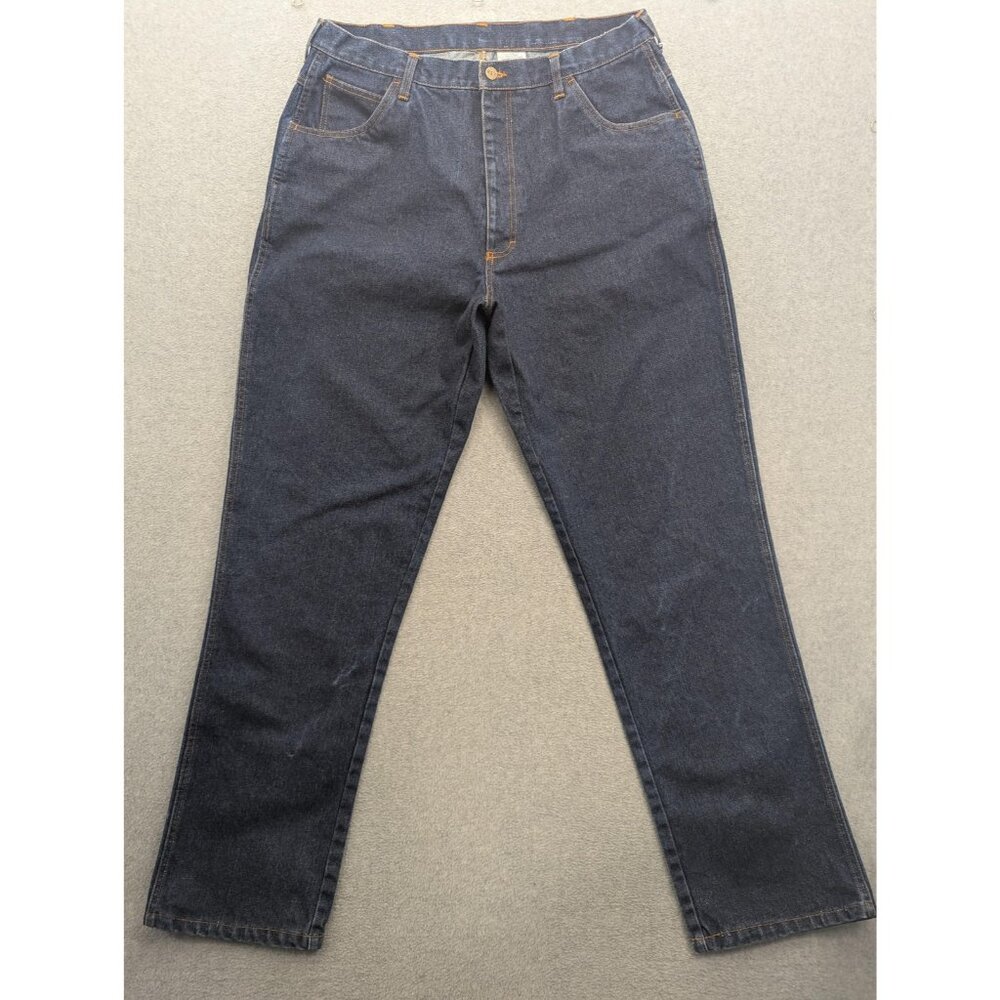 Key FR Jeans Mens 40x34 Blue Flame Resistant HRC 2 ATPV 24 Work Straight